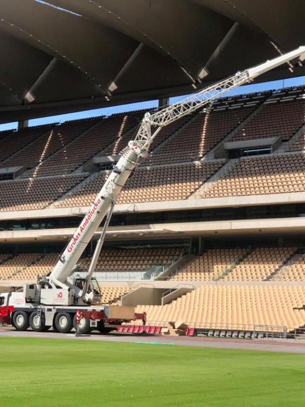 Trabajo Estadio de La Cartuja de Sevilla Interior